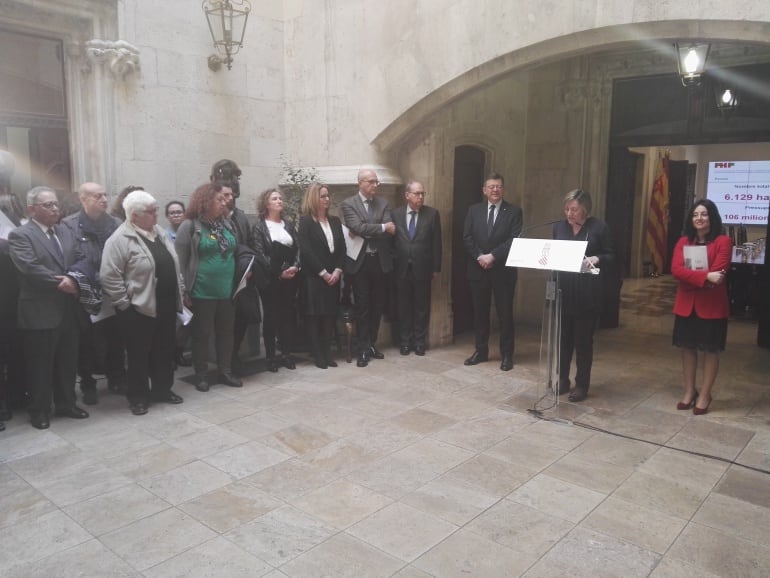 Presentación del Plan de Rehabilitación y Ampliación del Parque Público de Viviendas de la Generalitat