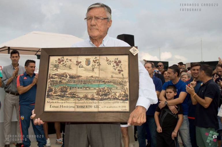 Roberto Gil, en uno de sus homenajes más especiales