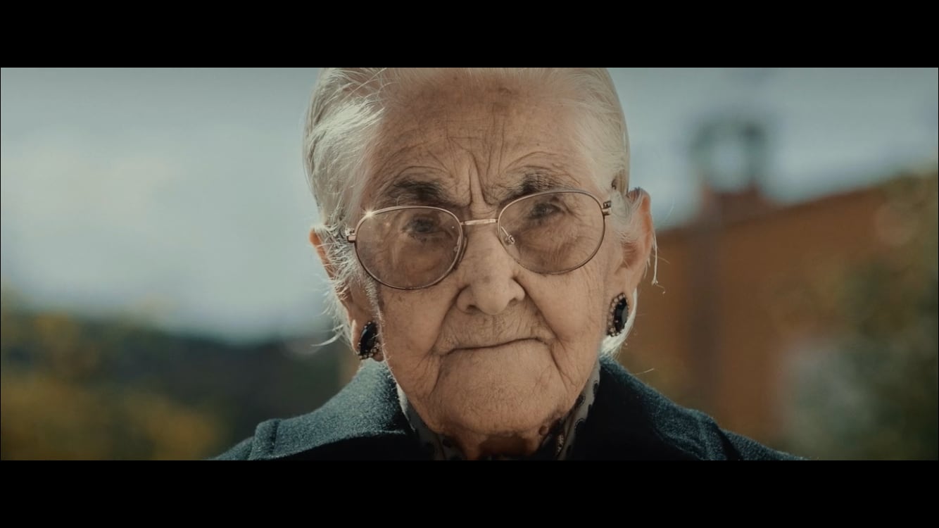 Simona Hoyo, protagonista de la película &#039;Una elefanta sobre la tela de una araña&#039;,  tiene 110 años y es vecina de Villar del Humo (Cuenca).