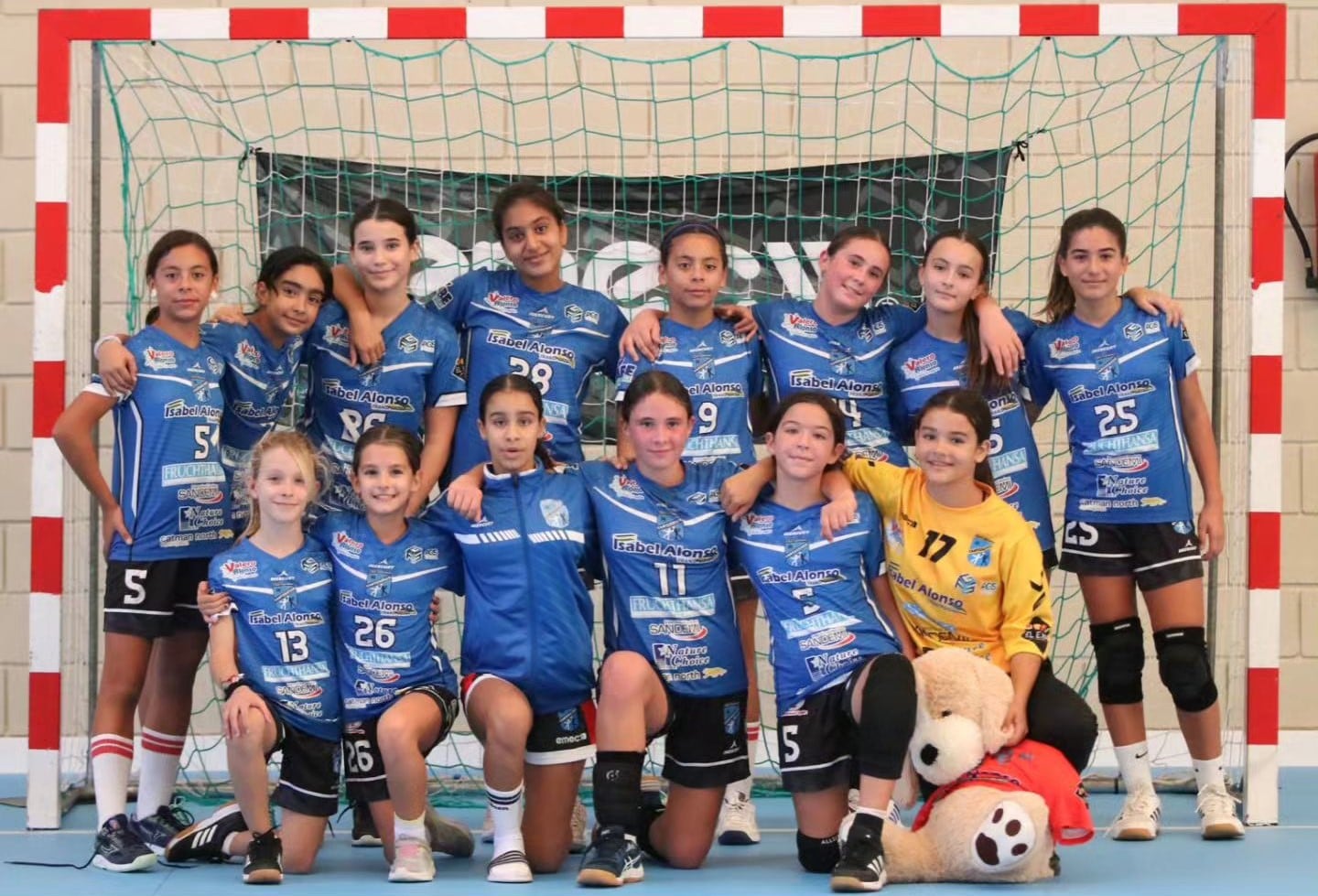 Foto CBM Cantera Sur El Ejido alevín femenino en el partido contra el Bahía de Almería