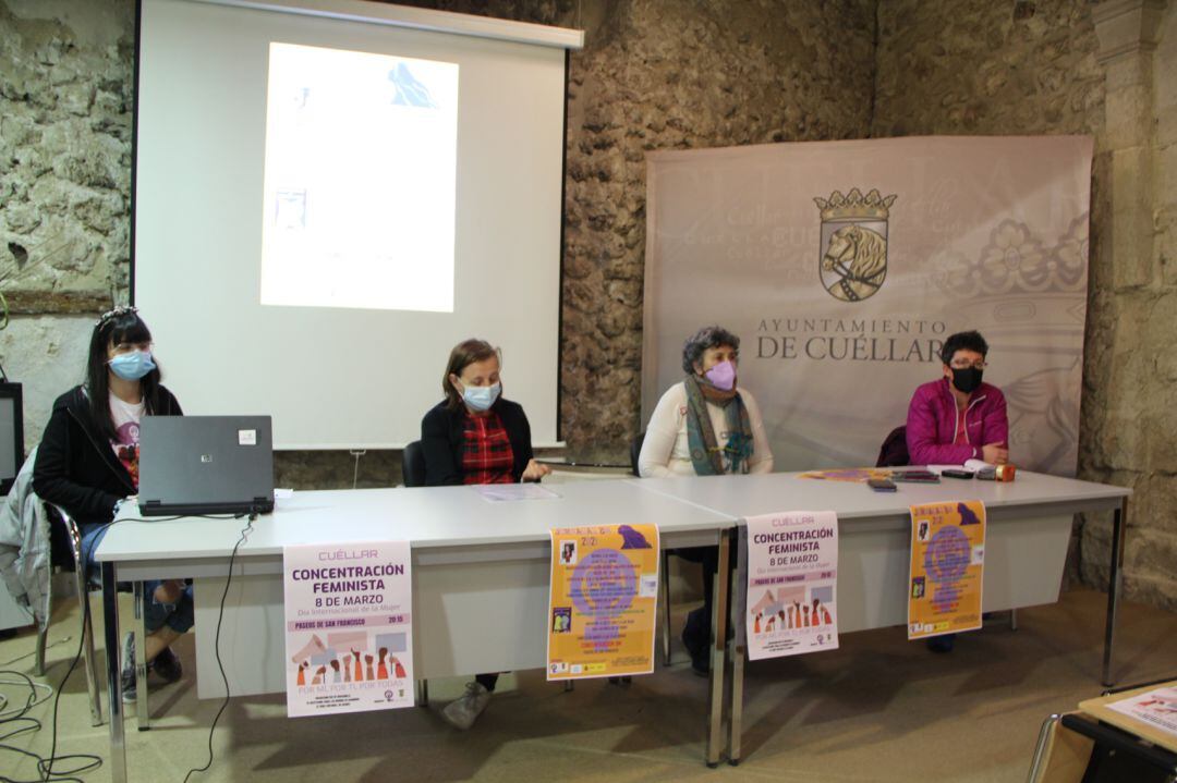 Presentación de los actos con motivo del Día Interancional de la Mujer en Cuéllar