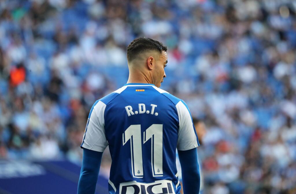 Raúl de Tomas, durante un partido con el Espanyol. (Photo by Joan Valls/Urbanandsport /NurPhoto via Getty Images)