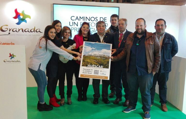 Presentación de &#039;Caminos de un entorno privilegiado&#039; de Huéscar en Fitur 2018