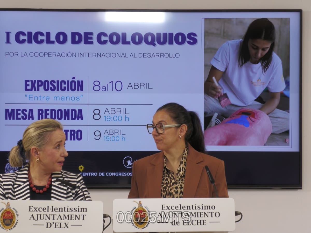 Elche dará a conocer la labor de las entidades en la cooperación internacional