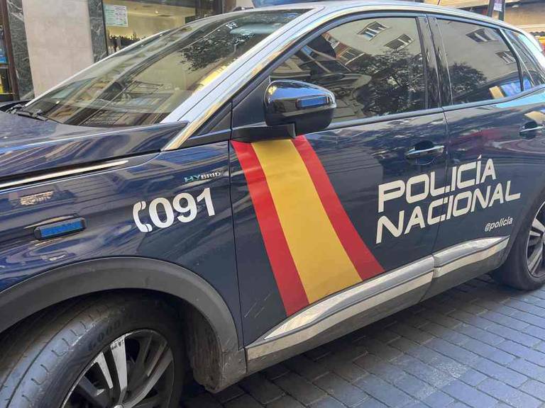 Uno de los radio-patrullas de la Policía Nacional