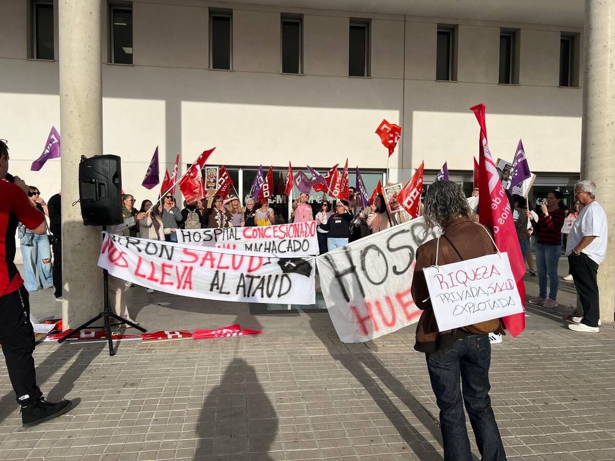 Jornada de paros en el Hospital Infanta Elena de Valdemoro