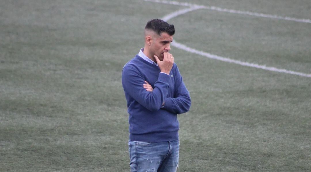 Fran Martín, entrenador de la Gimnástica.