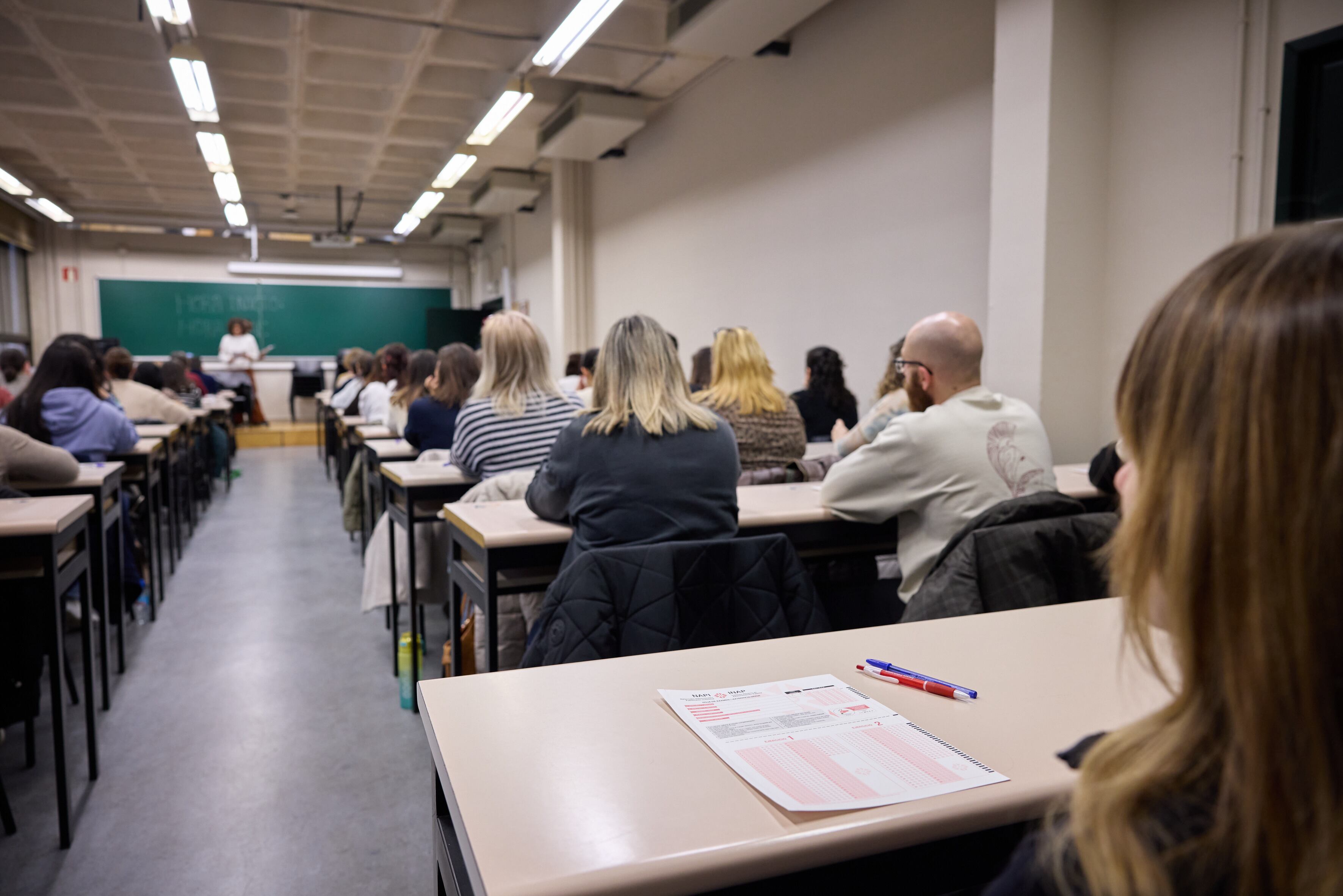 Una de las convocatorias más multitudinarias celebradas hasta la fecha en la Comunidad Foral, tanto por el número de plazas ofertadas como por la elevada participación registrada