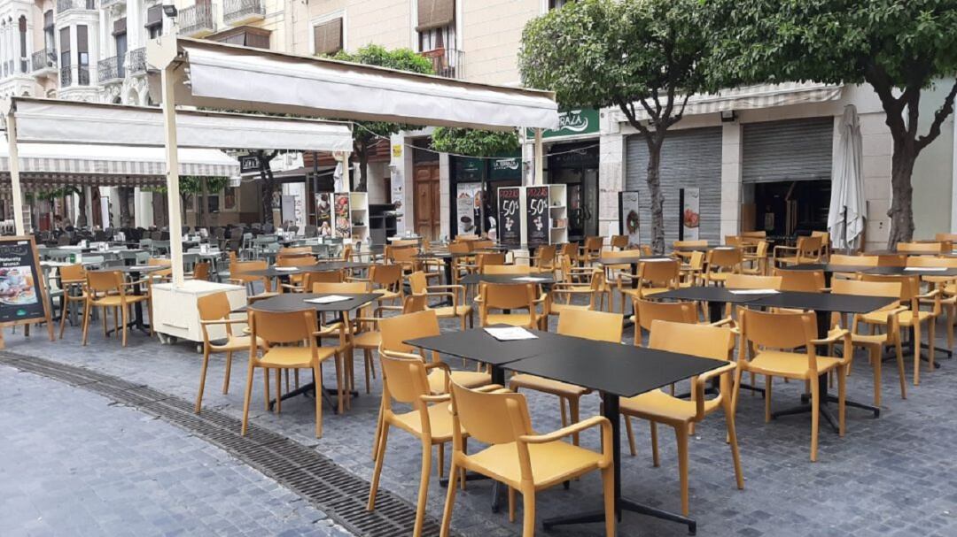 Terraza de un local hostelero