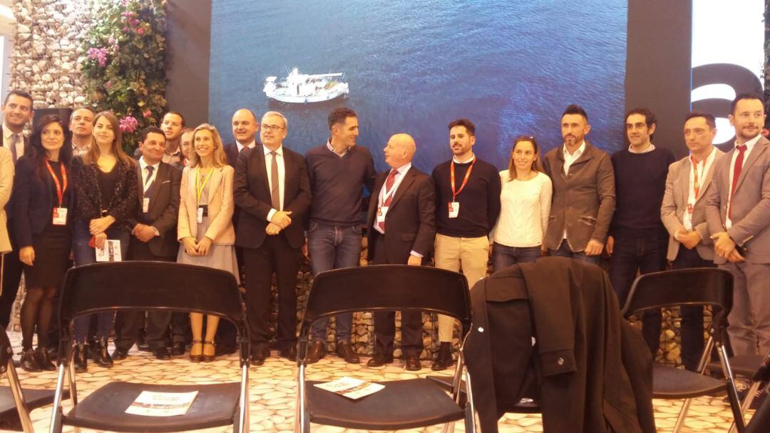 Un momento durante la presentación de Sant Antoni