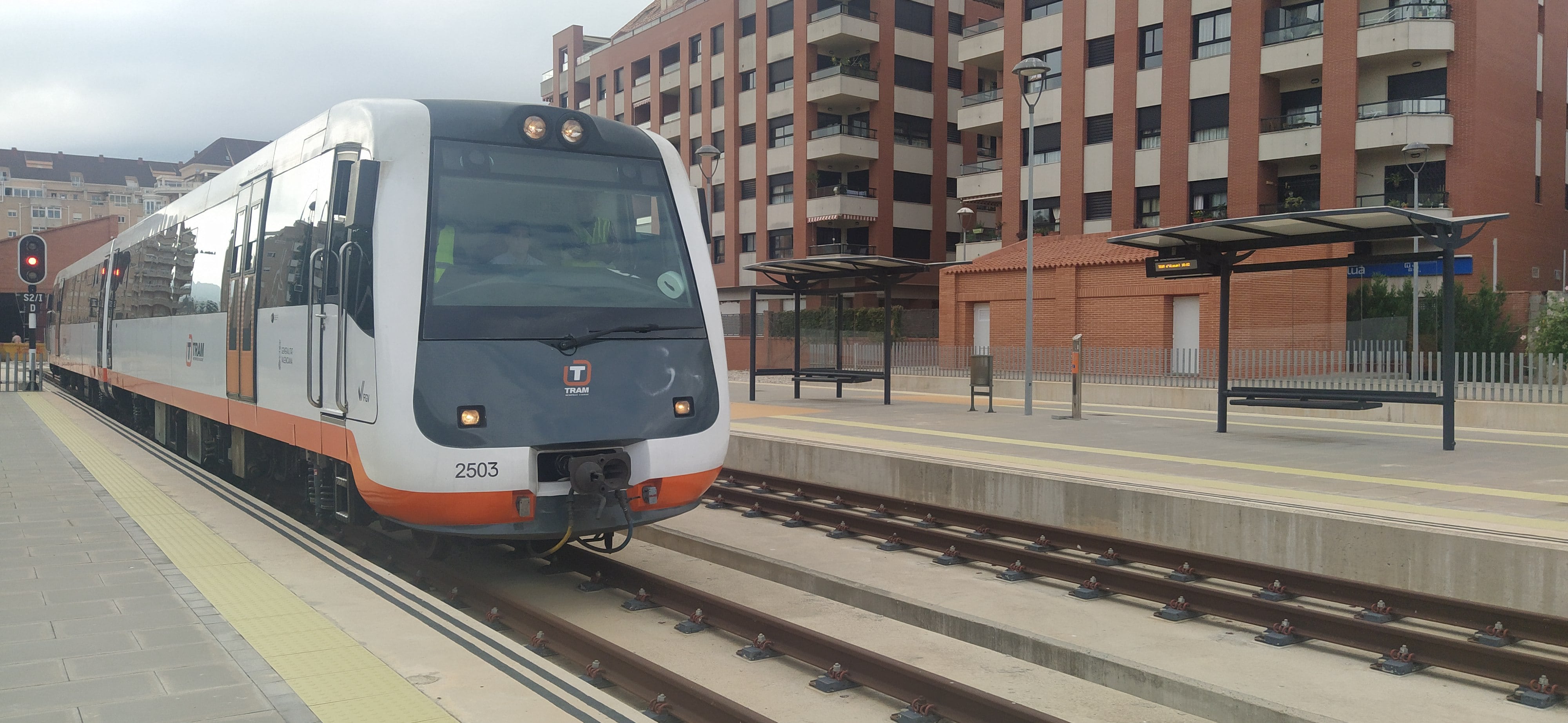 Pruebas de circulación en la L9 del TRAM Dénia- Benidorm.