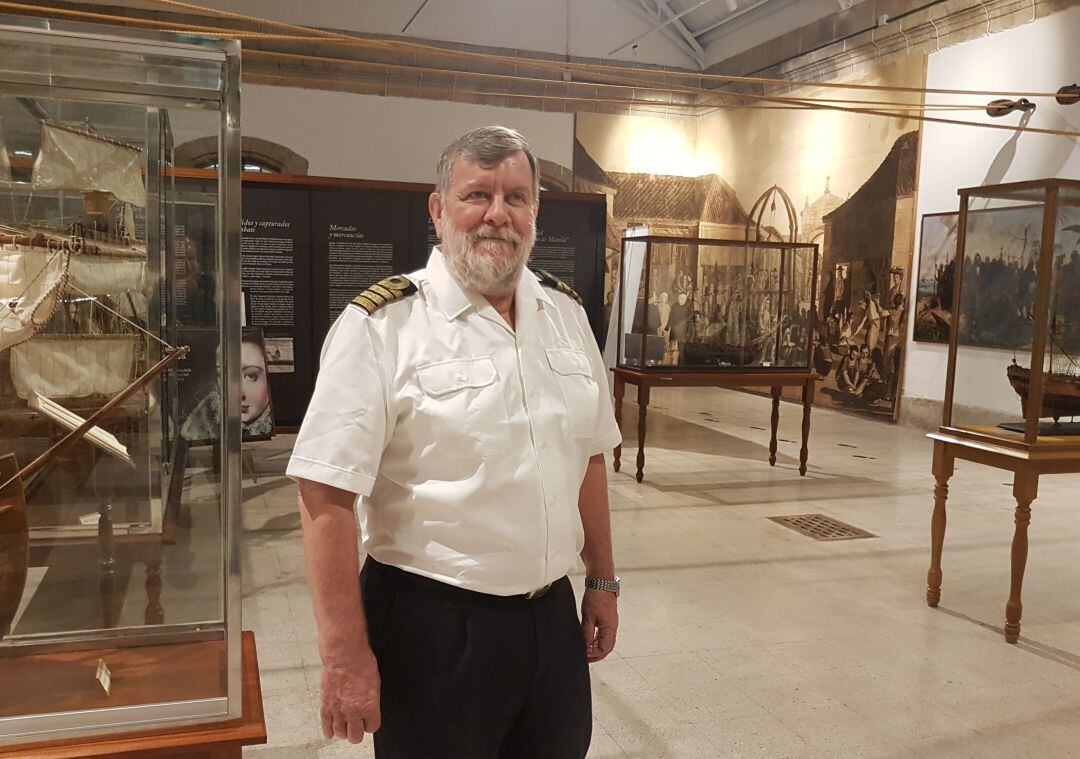 Capitán de navio Bartolomé Cánovas, director Museo Naval de Ferrol