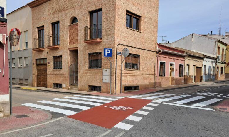Carriles bici en Villena