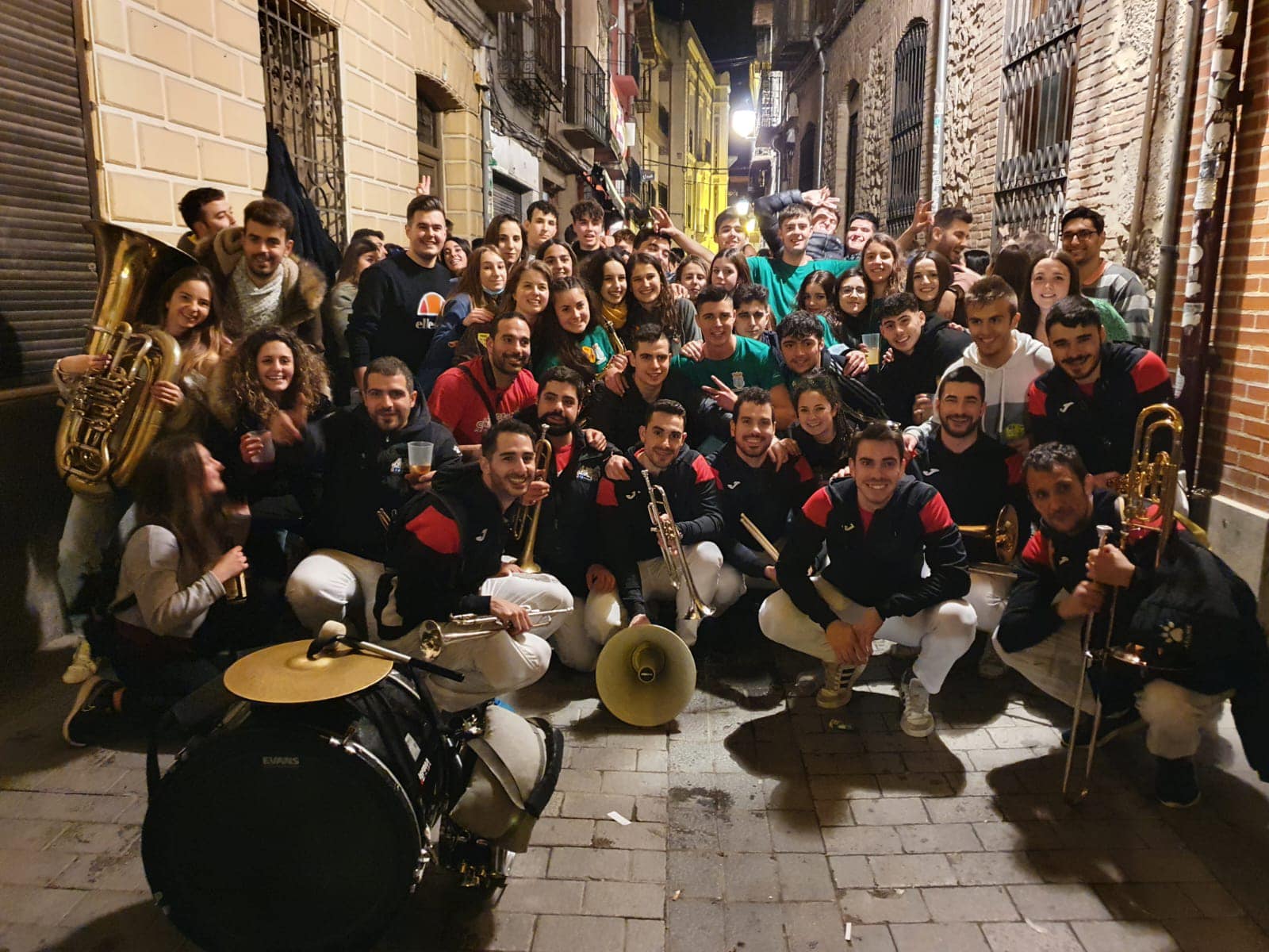 Charanga La Nota, en una foto de archivo