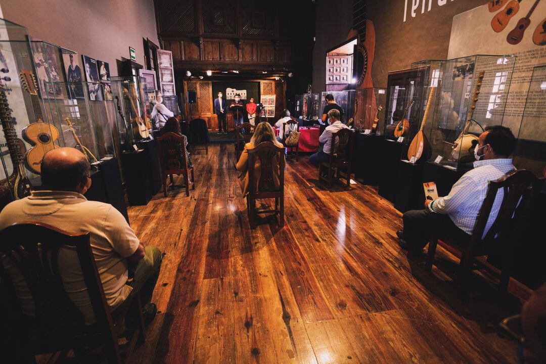 Presentación de la programación cultural en el Museo del Timple.