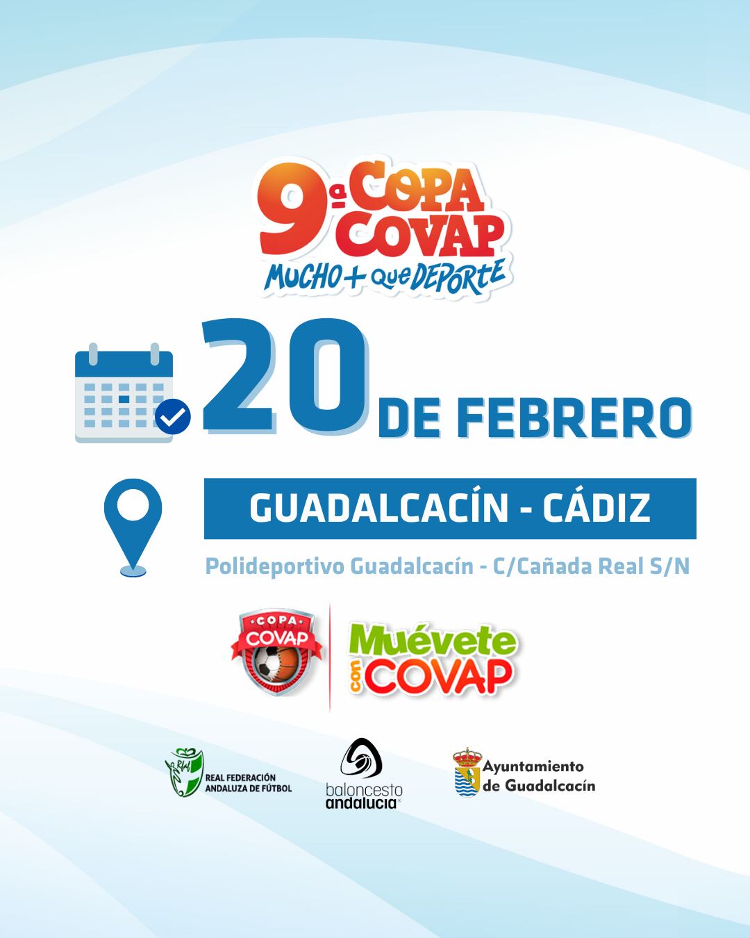 Guadalcacín acogerá este domingo una nueva edición de la Copa Covap