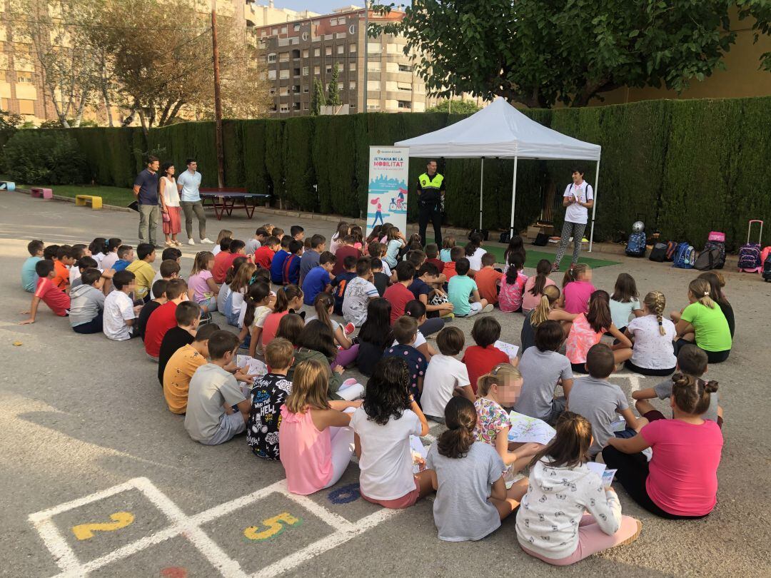 Actividades en el colegio Carles Salvador