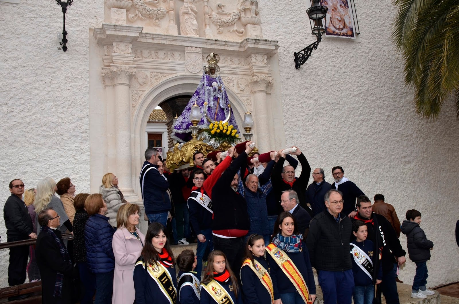 Acto religioso del Ecuador Festero 2023