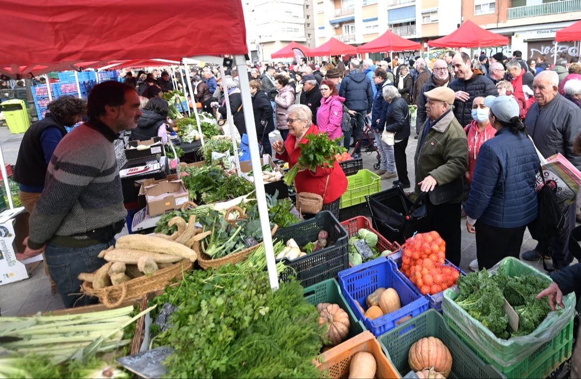 Mercado de agricultores en Patraix