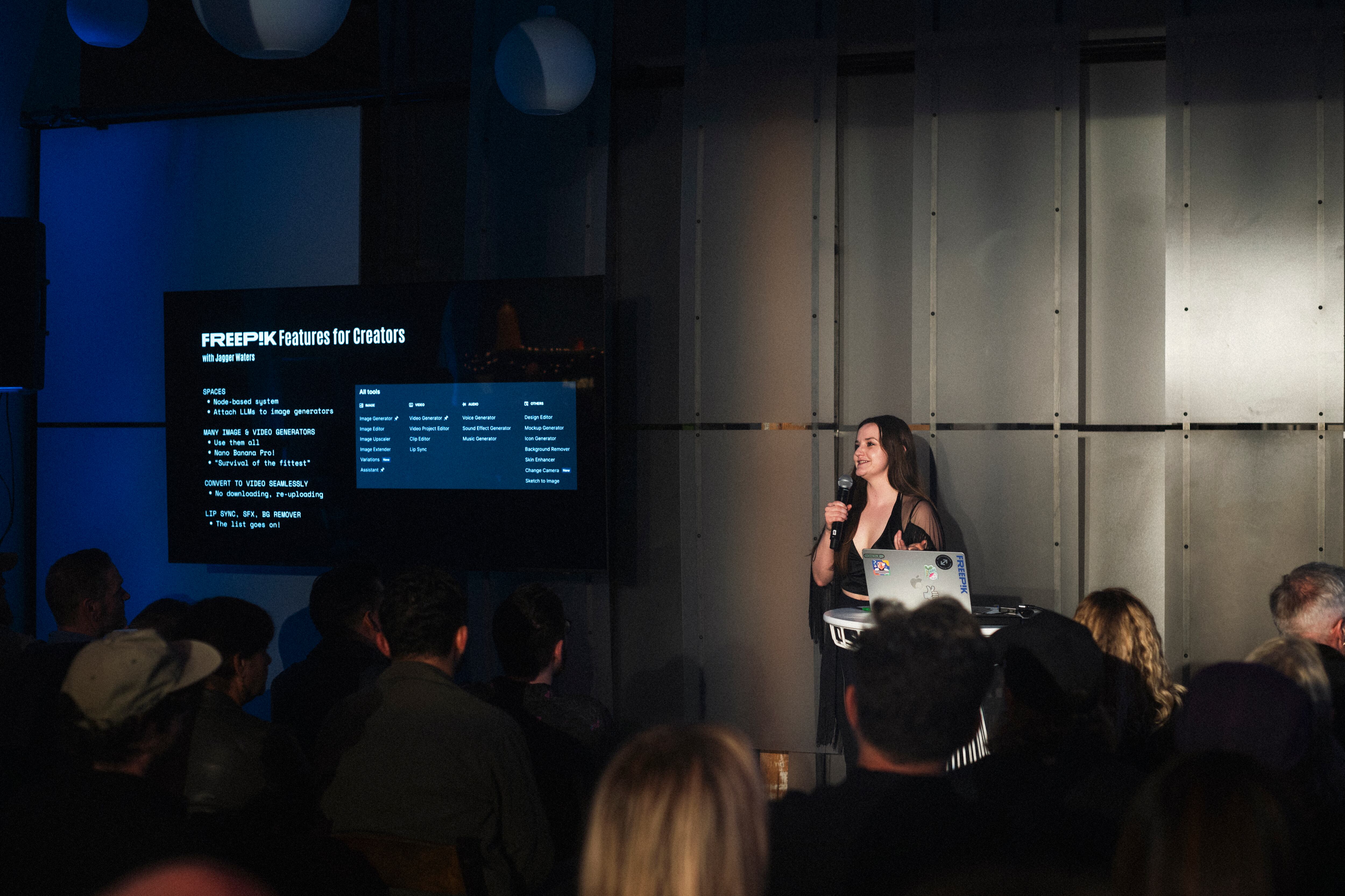 Momento de la presentación