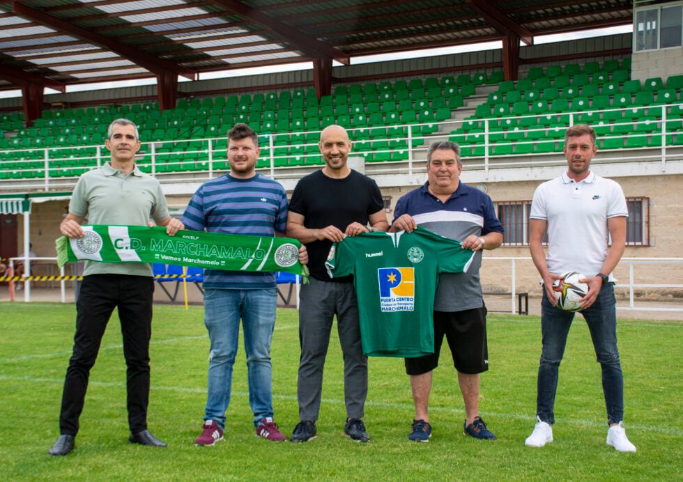 Javier Meléndez, nuevo entrenador del Marchamalo/FOTO: CD Marchamalo