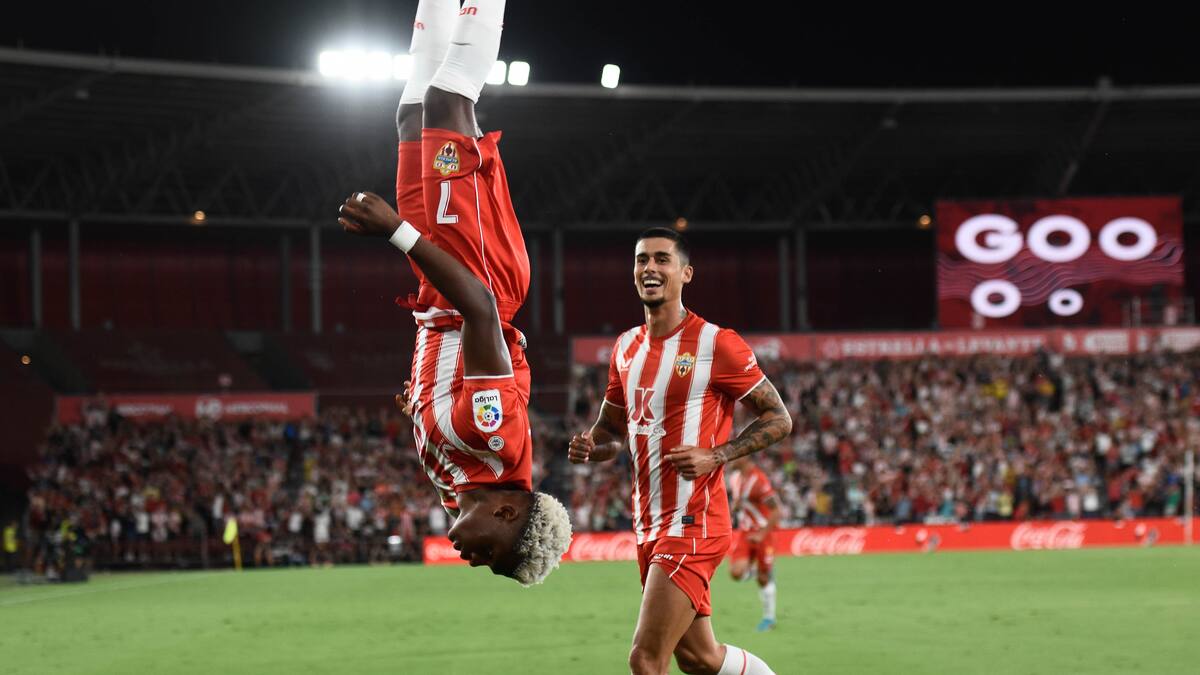 El UD Almería ha logrado multiplicar por tres a su afición.