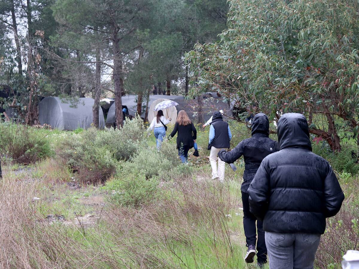 Estudiantes de Primaria y Secundaria conocen la situación de las personas migrantes en asentamientos de Lucena del Puerto y Lepe