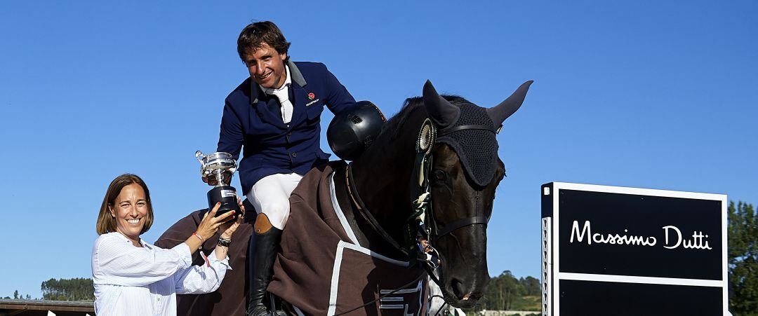 Iván Serrano, ganador del Trofeo Massimo Dutti. 