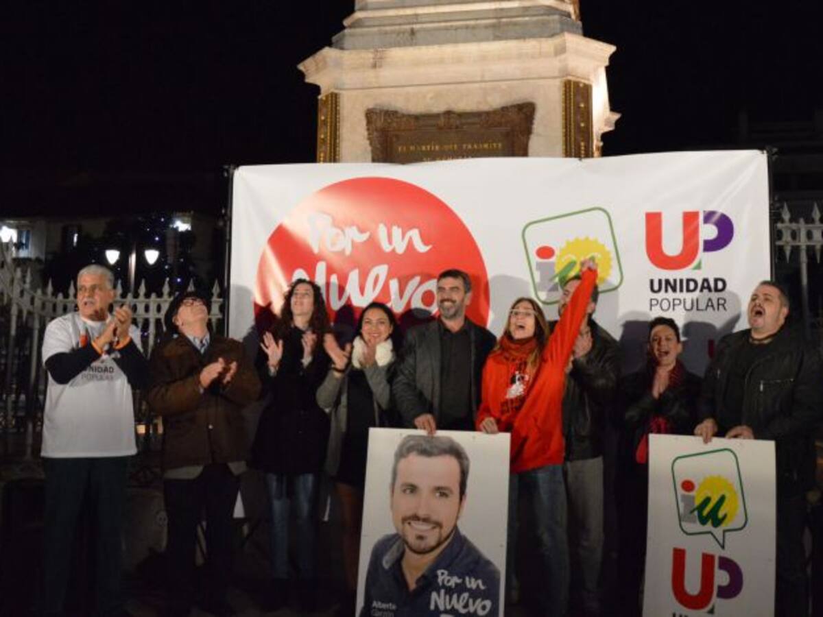 IU reinvindica la Málaga ‘roja’ para el 20D