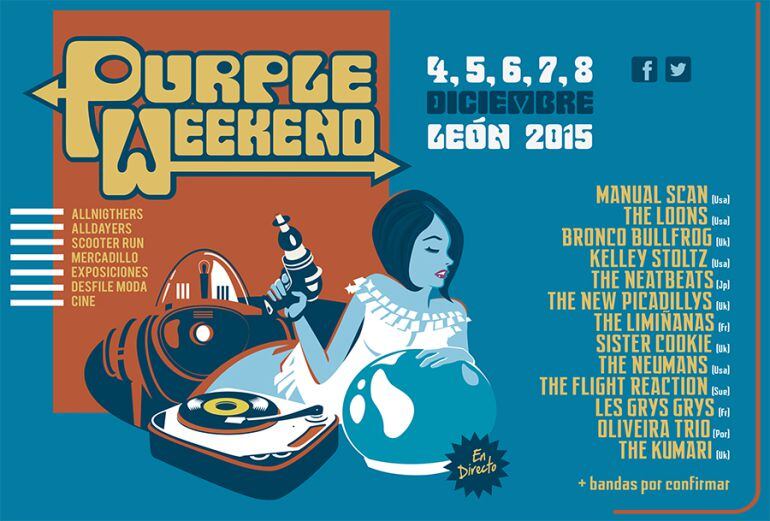 Cartel del Purple Weekend 2015