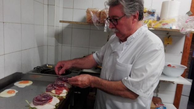 La tranquilidad de Ignacio con la plancha no está reñida con su maestría