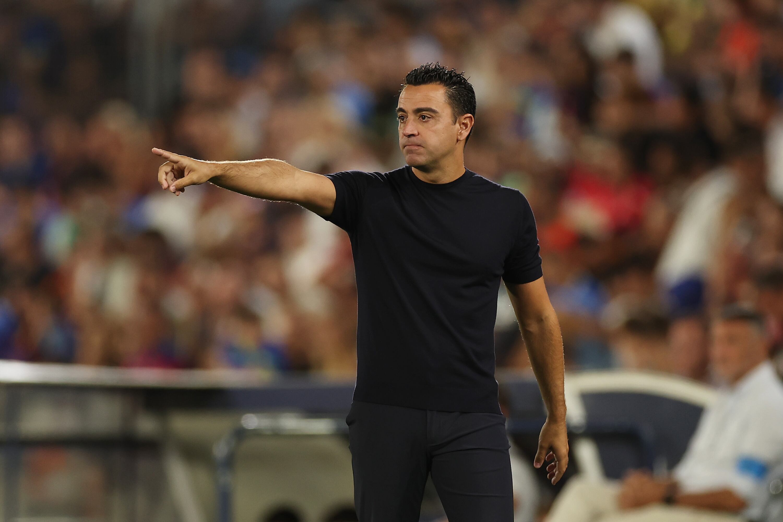 Xavi Hernández, entrenador del FC Barcelona