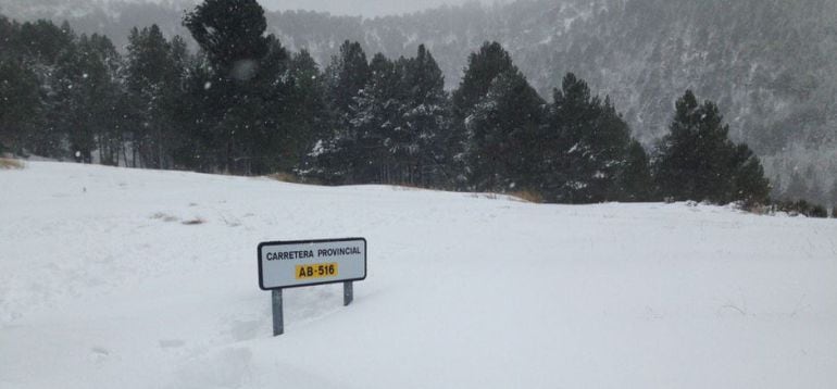 Temporal de nieve en Castilla-La Mancha. 