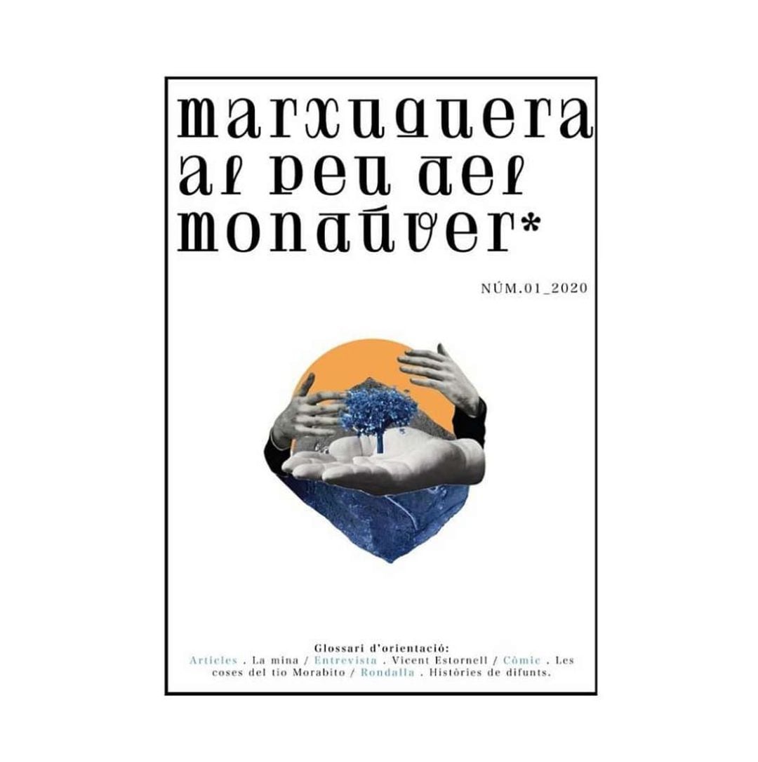 Portada del primer número de la revista Marxuquera al peu del Mondúver 