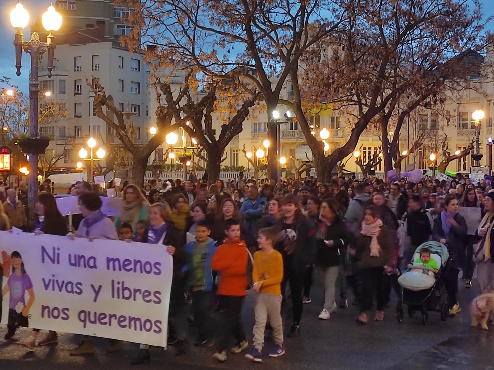 Manifestación 8M 2023 en Huesca