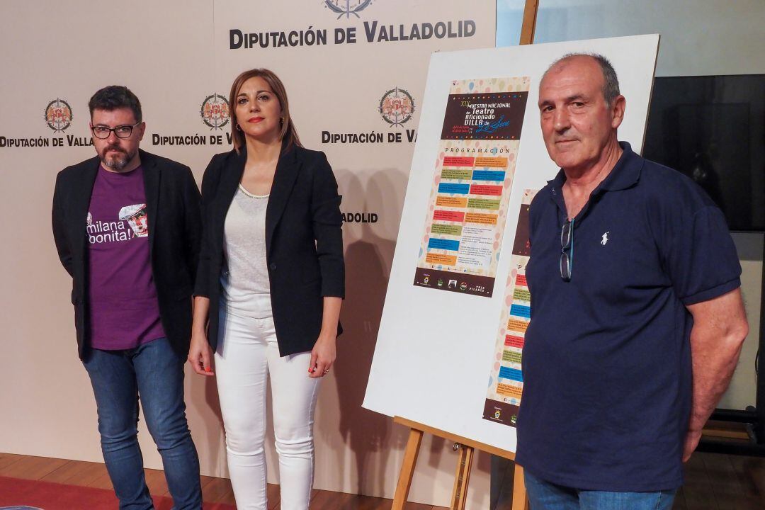 Presentación de la XIX Muestra de Teatro Aficionado de La Seca en la Diputación de Valladolid