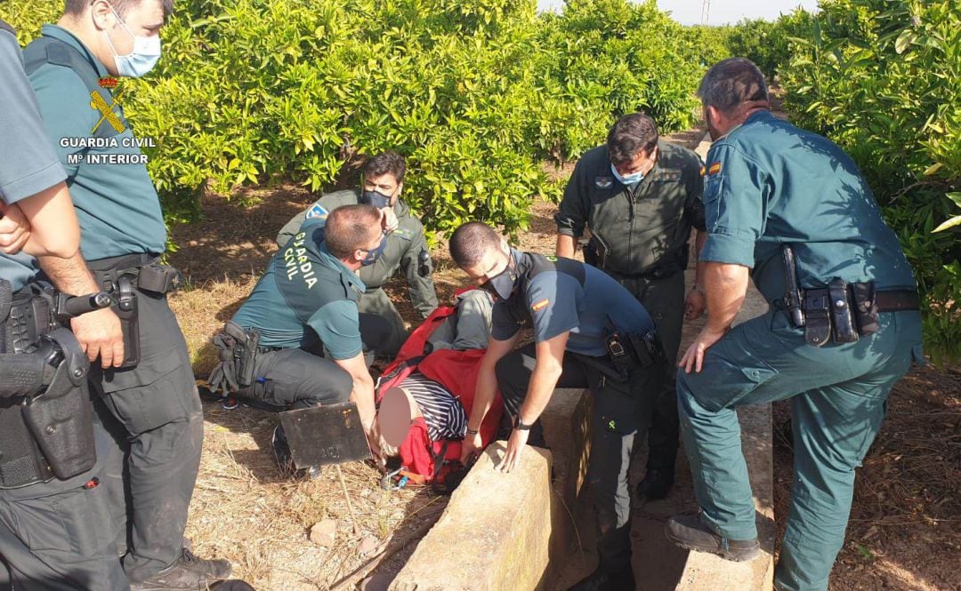 Una patrulla de la Guardia Civil ha localizado este lunes al desaparecido en buen estado