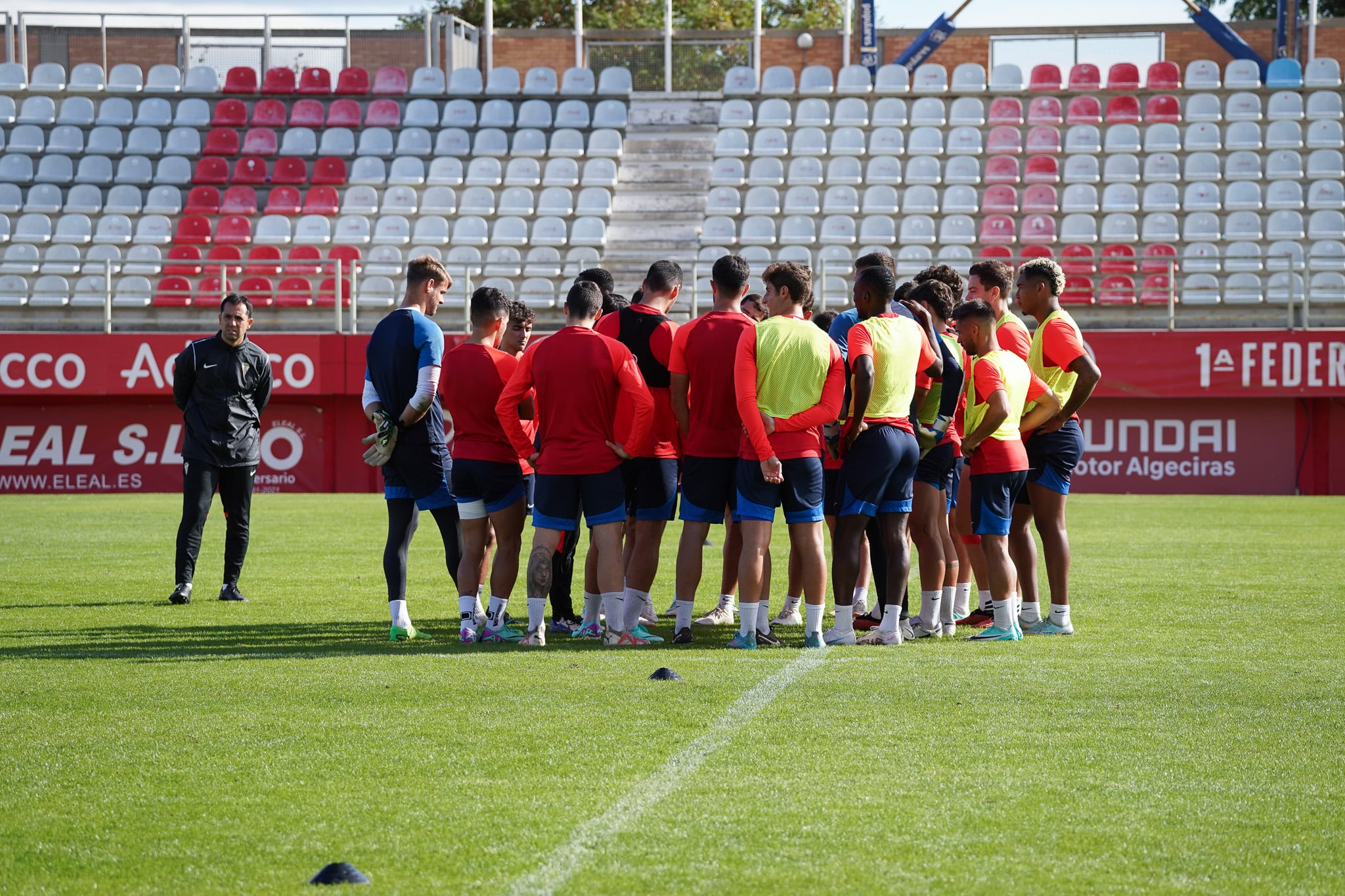 Un entreno del Algeciras