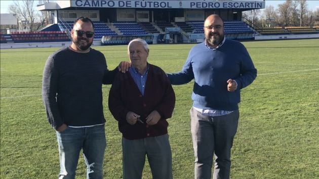 De izquierda a derecha, David Freitas, Pablo Ramos y Carlos Ávila