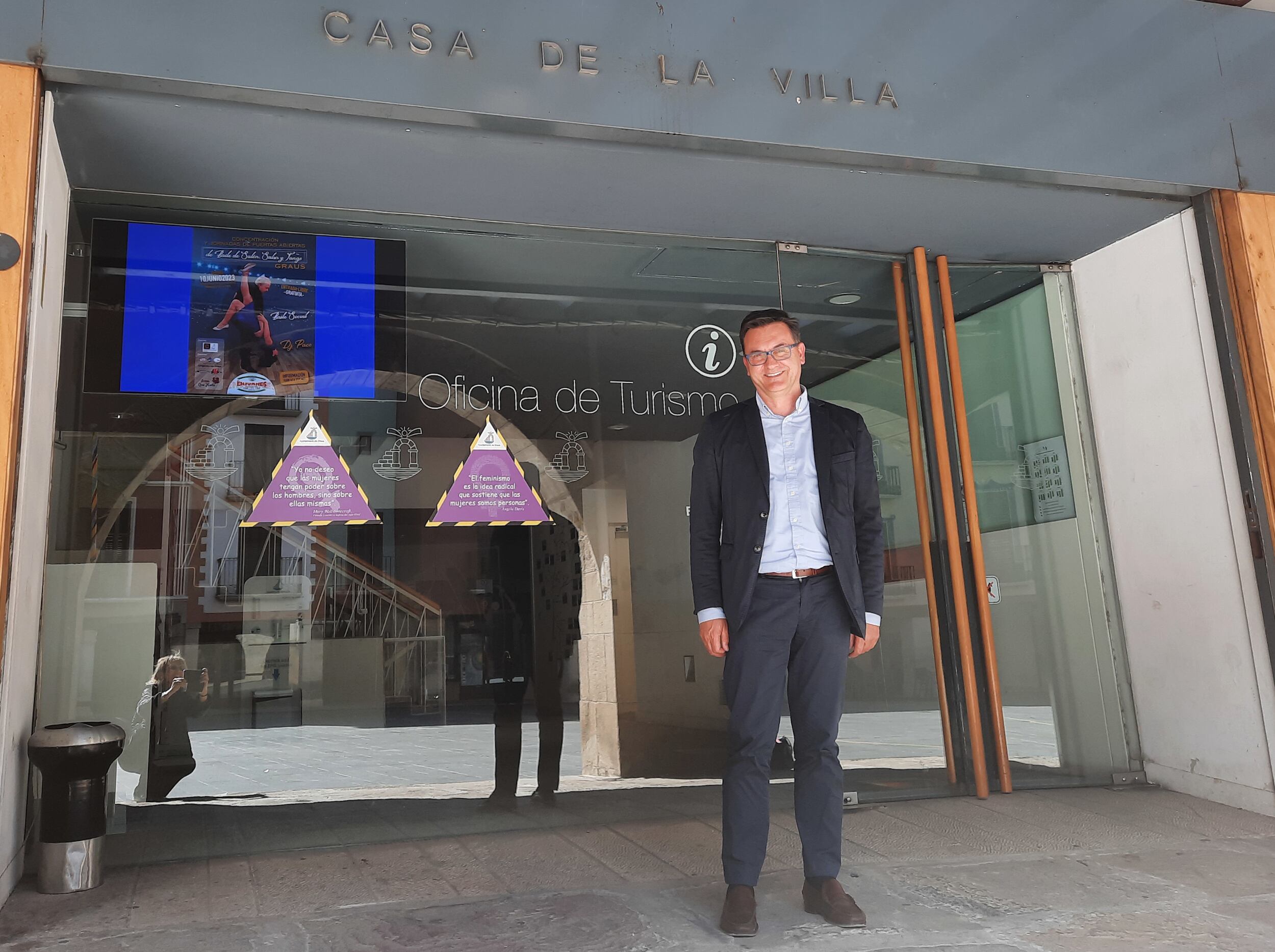 Roque Vicente, candidato del PAR en Graus.