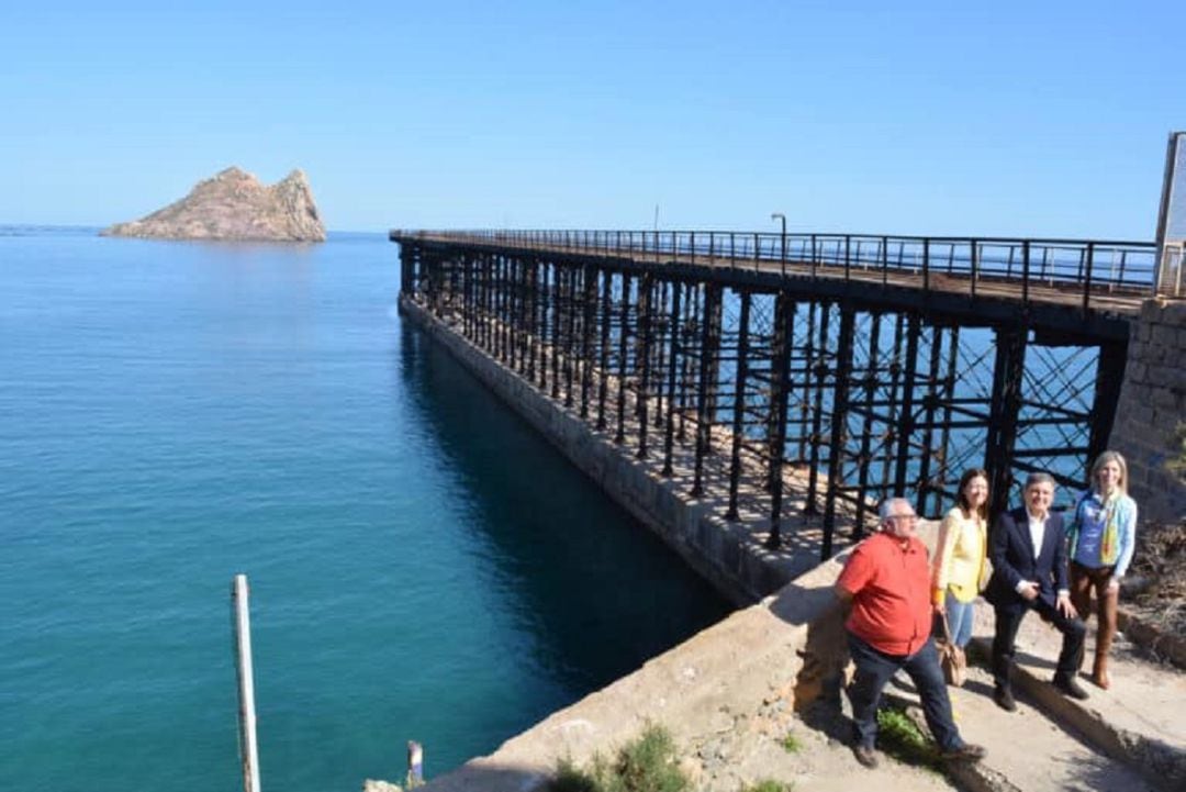 Águilas recibe un millón de euros para recuperar el embarcadero de El Hornillo 