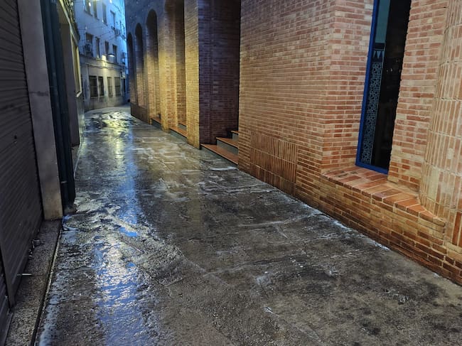 Limpieza en la zona centro