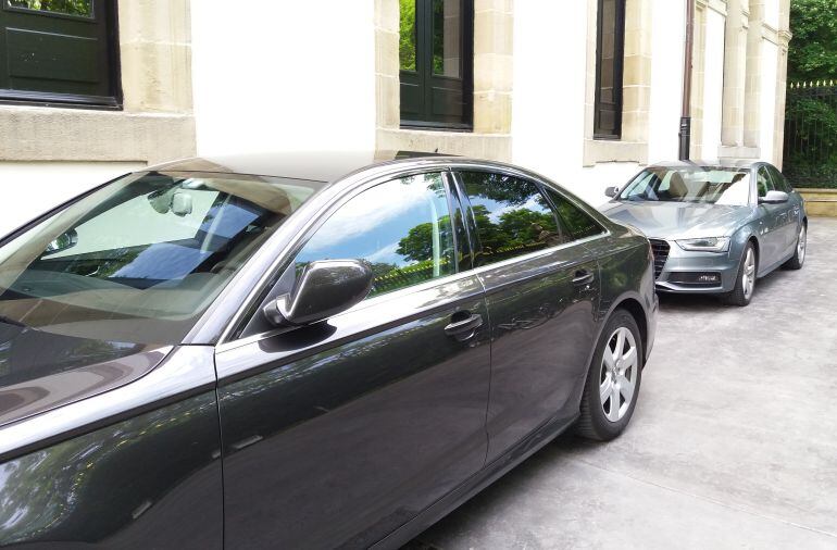 Coches oficiales del Parlamento vasco