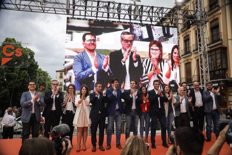 Mitin de Albert Rivera en Granada