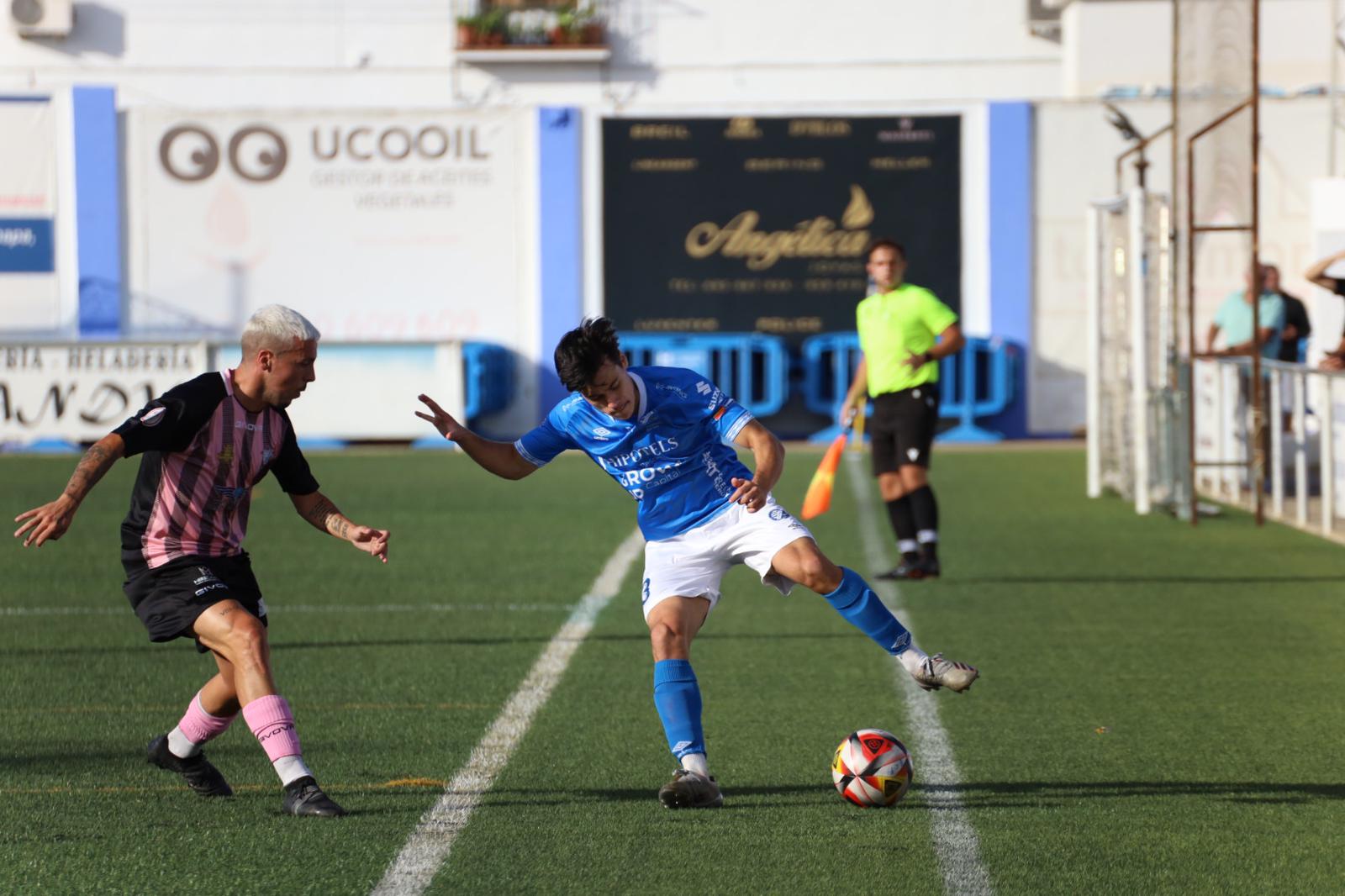 Partido entre el Bollullos y el Xerez DFC