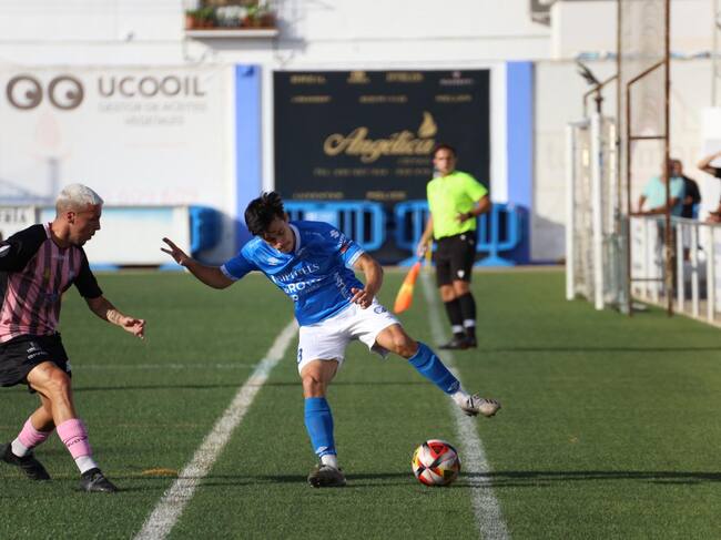 Partido entre el Bollullos y el Xerez DFC