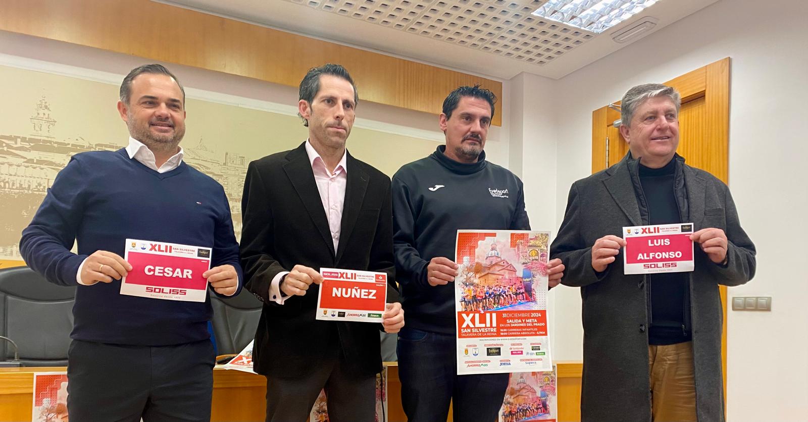 Presentación de la San Silvestre en Talavera de la Reina