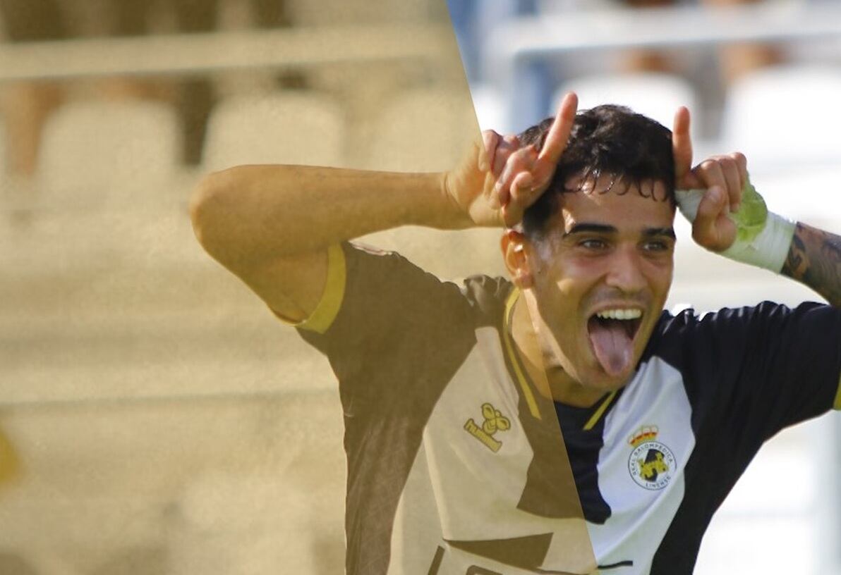 Juaniyo celebra uno de los goles