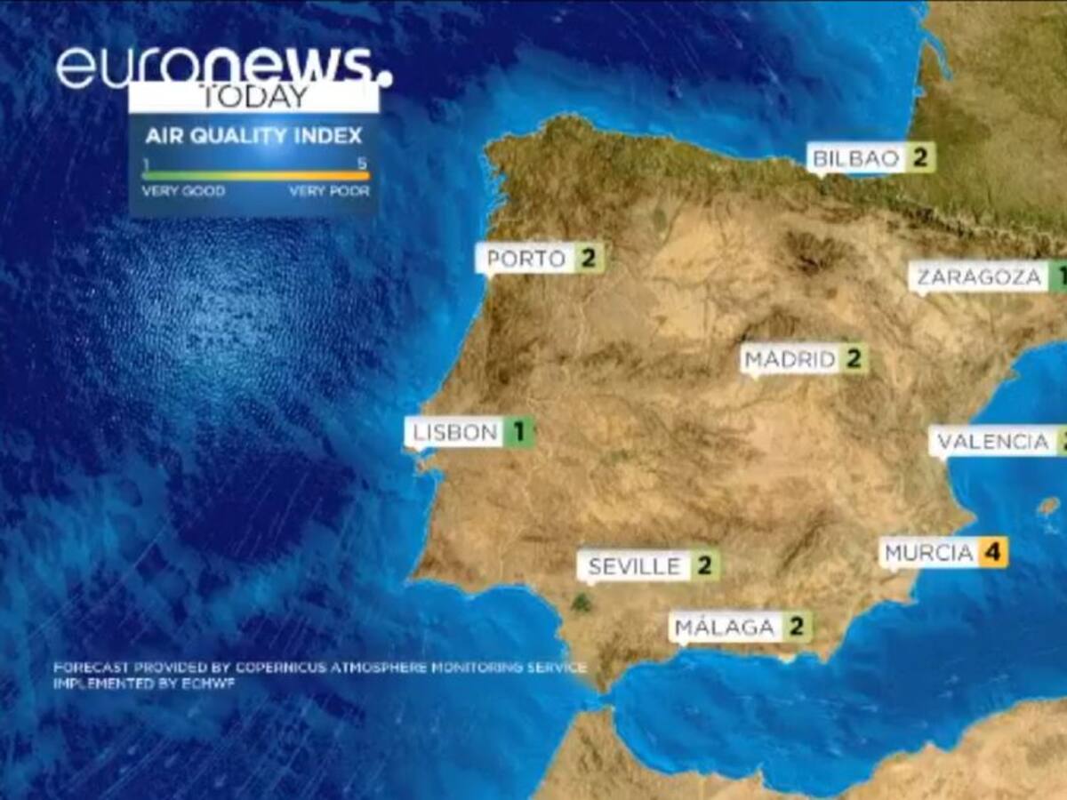 La Región de Murcia lidera el ránking de peor calidad del aire en Europa