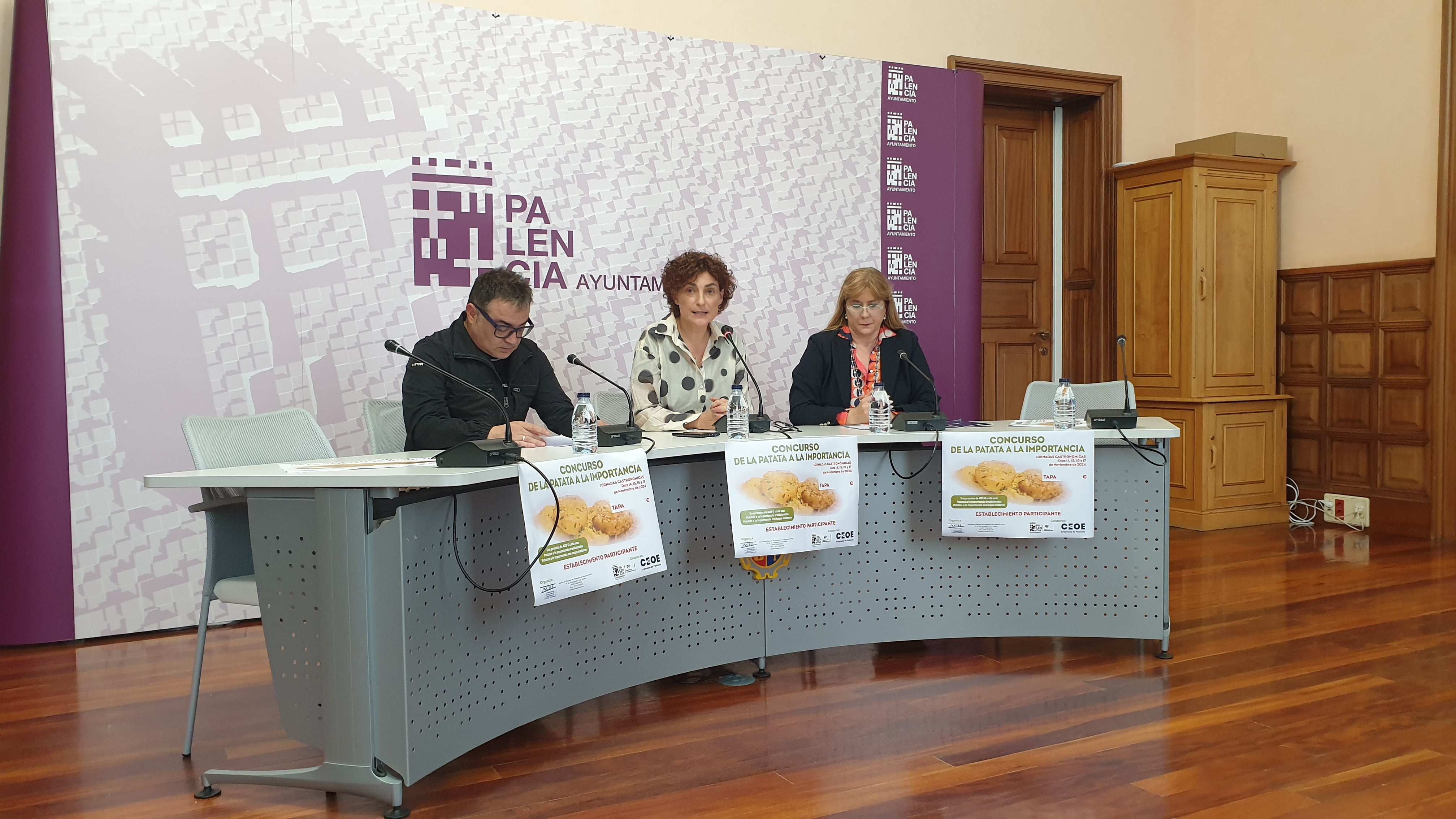 La Asociación General de Hostelería de Palencia ha presentado el concurso de Patatas a la Importancia que llega acompañado de unas jornadas con esta receta como protagonista